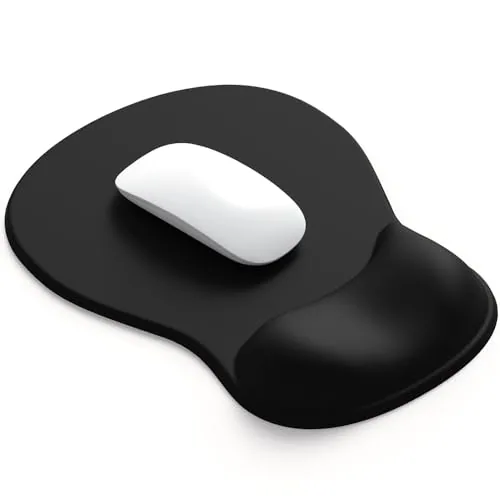 ErgoComfort Gel Mouse Pad - Black (B0D3RSDDQT) - ergoComfort Series